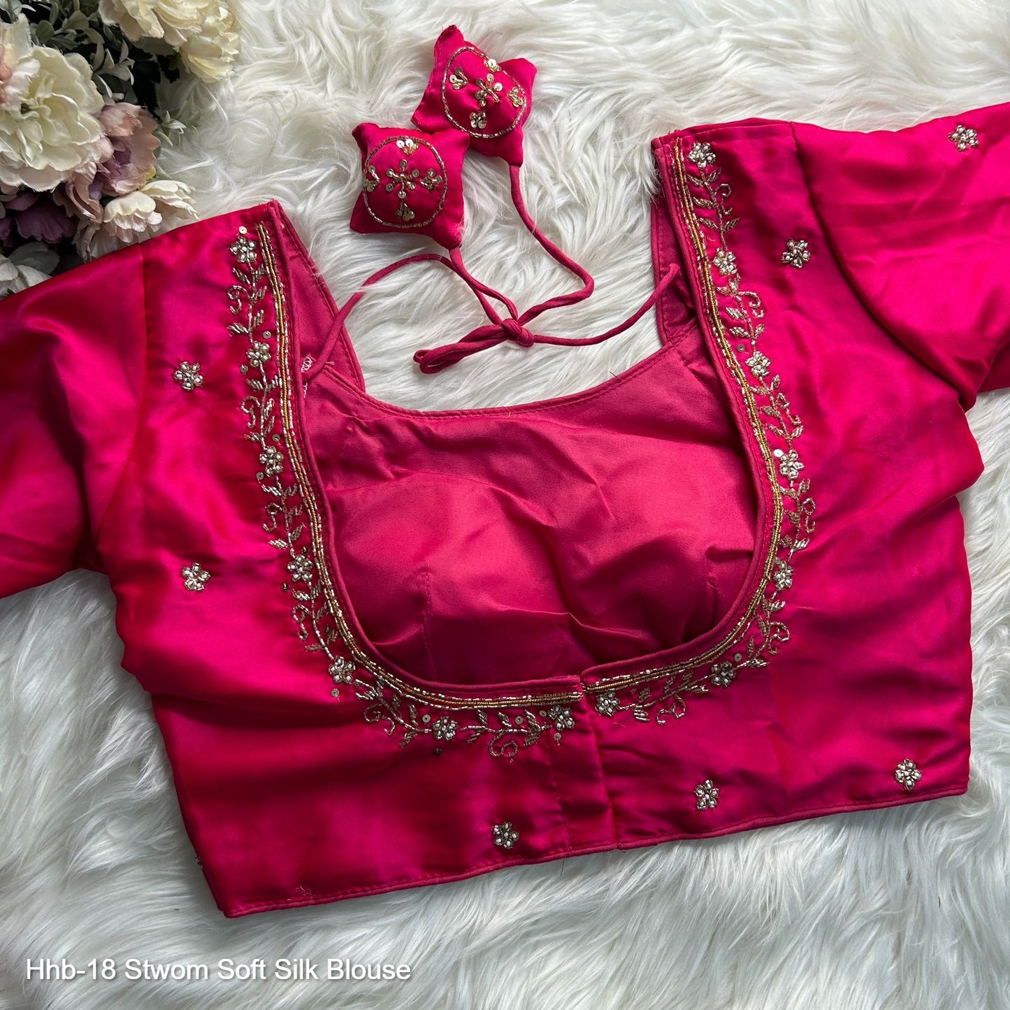 Hhb-18 Stwom Soft Silk Blouse