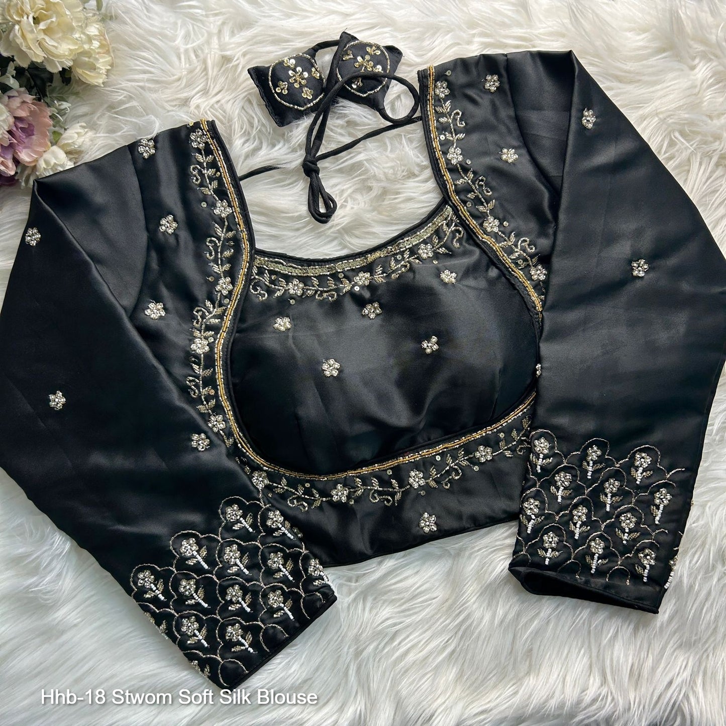 Hhb-18 Stwom Soft Silk Blouse
