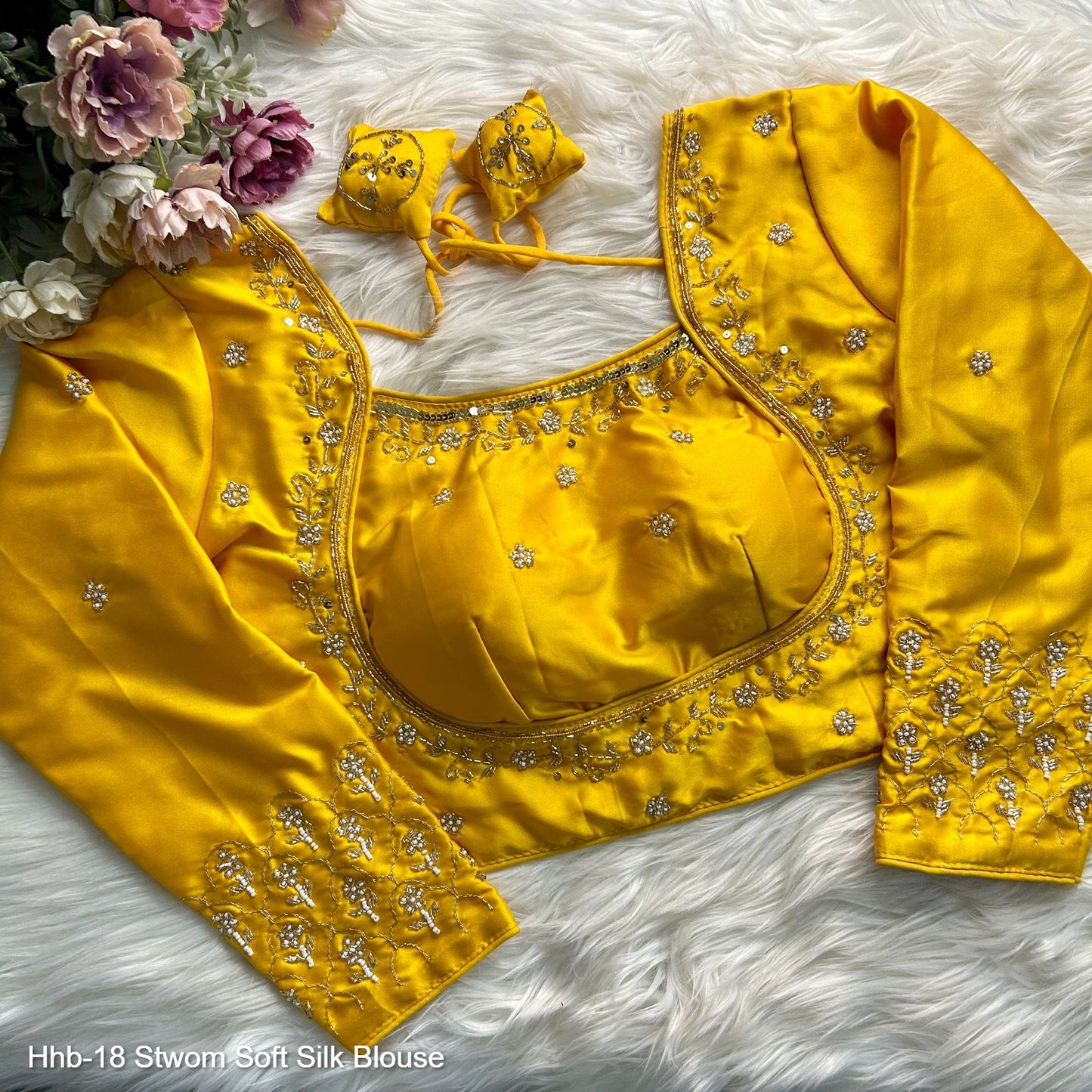 Hhb-18 Stwom Soft Silk Blouse