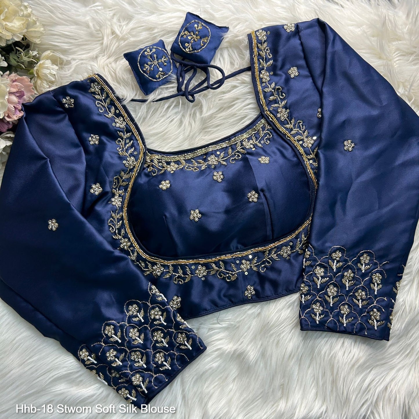 Hhb-18 Stwom Soft Silk Blouse