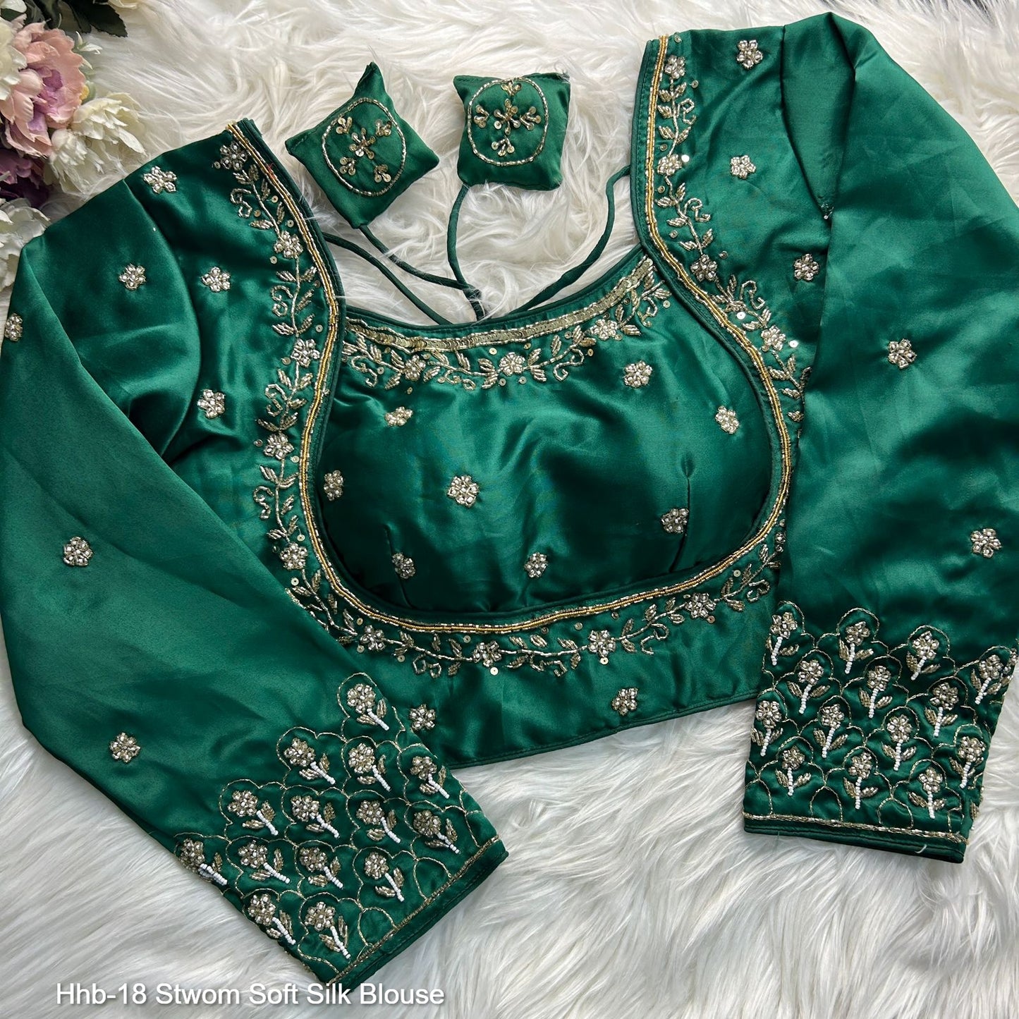 Hhb-18 Stwom Soft Silk Blouse