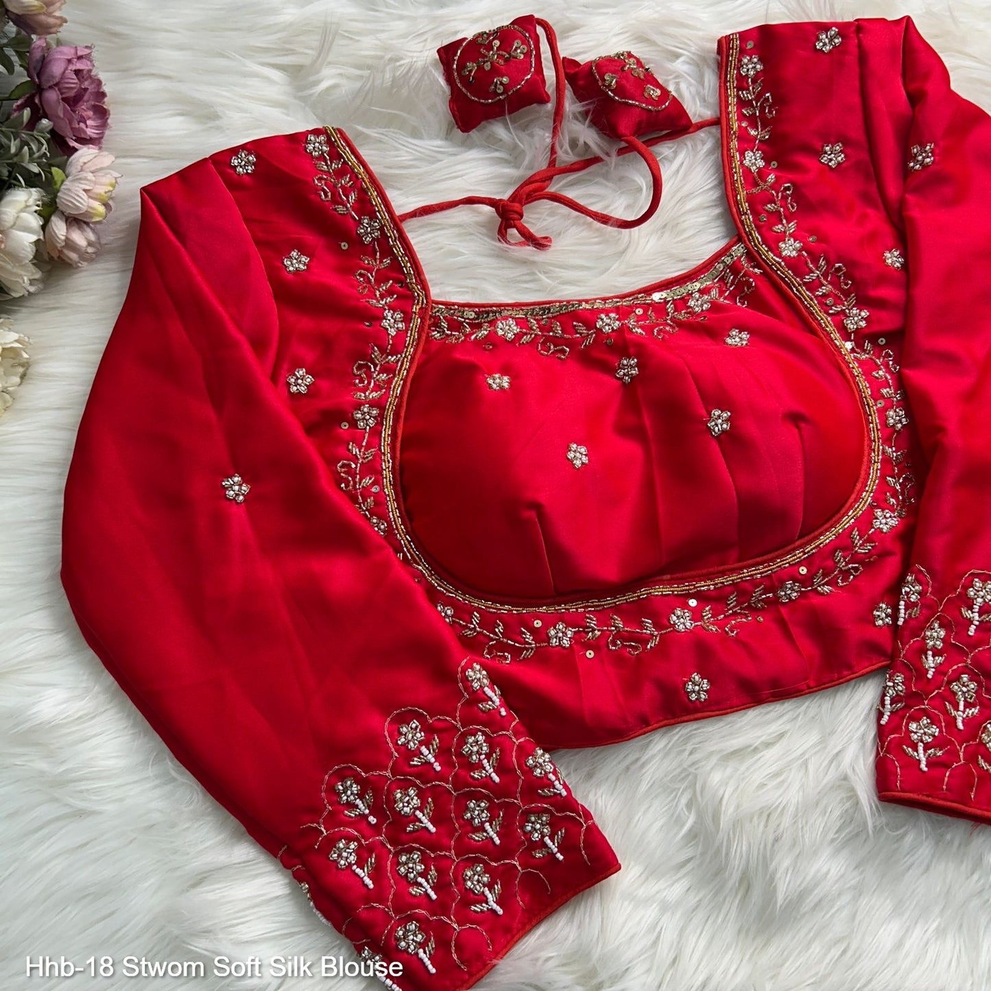 Hhb-18 Stwom Soft Silk Blouse