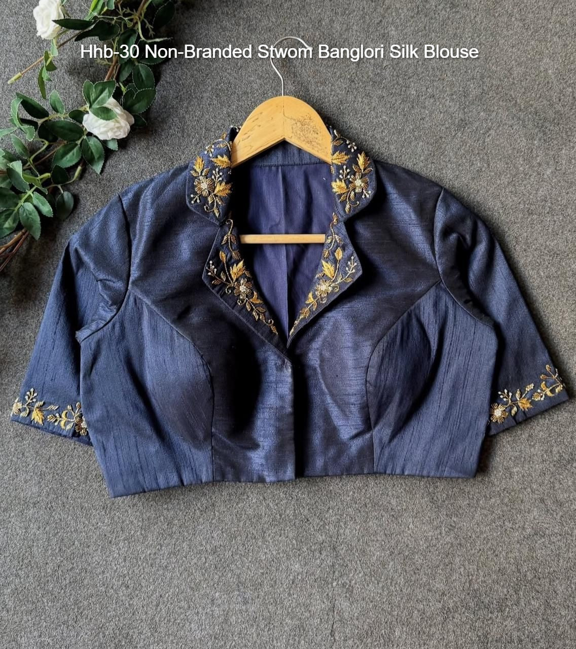Hhb-30 Non-Branded Stwom Banglori Silk Blouse