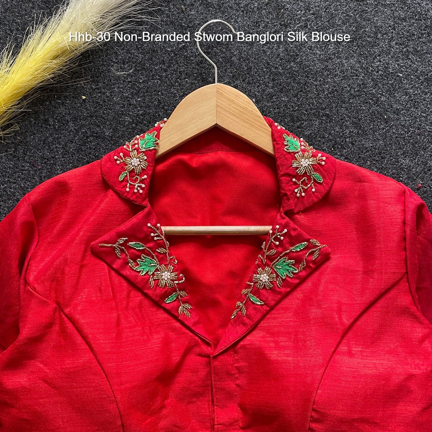 Hhb-30 Non-Branded Stwom Banglori Silk Blouse
