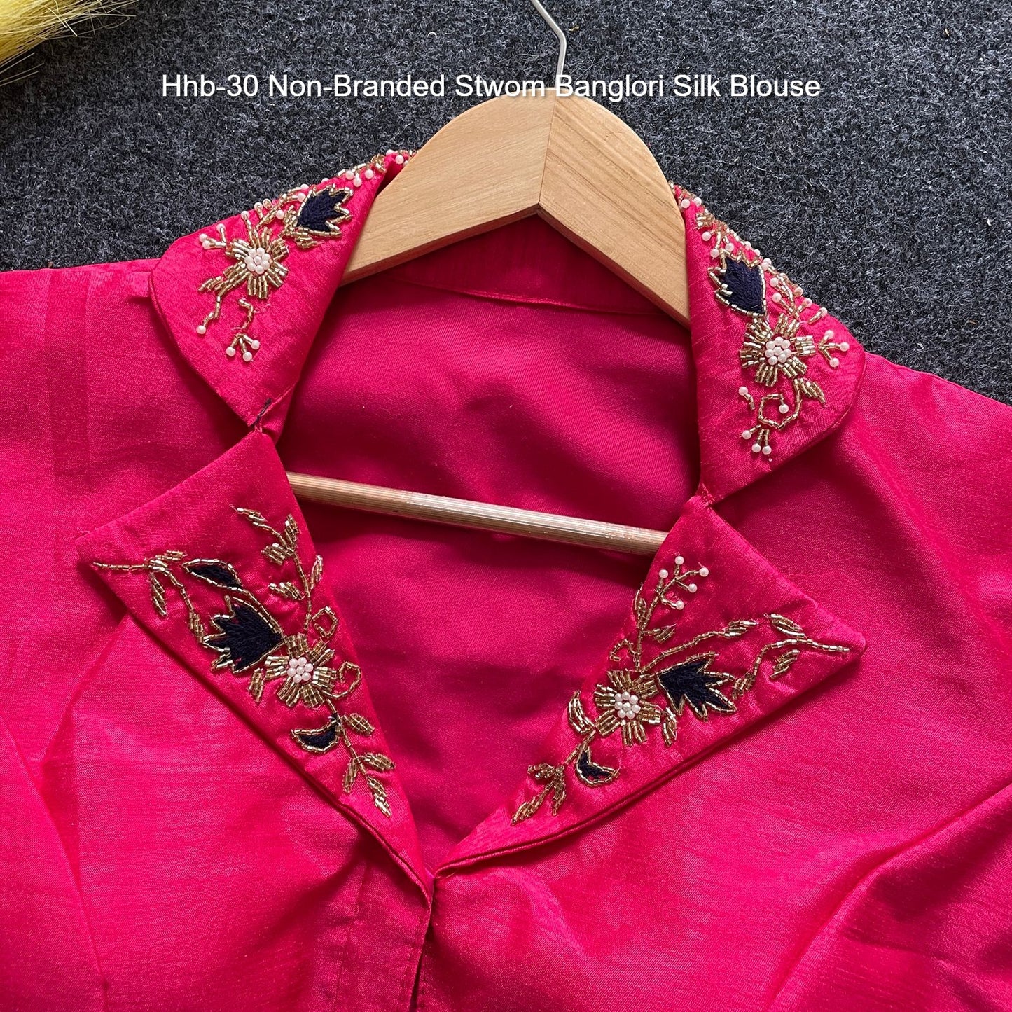 Hhb-30 Non-Branded Stwom Banglori Silk Blouse