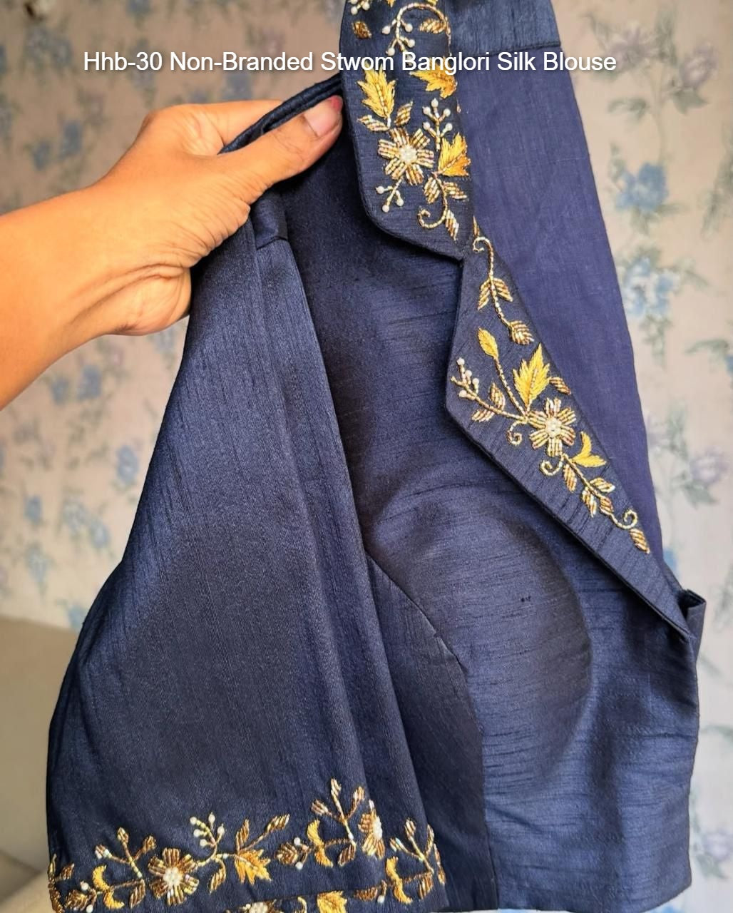 Hhb-30 Non-Branded Stwom Banglori Silk Blouse