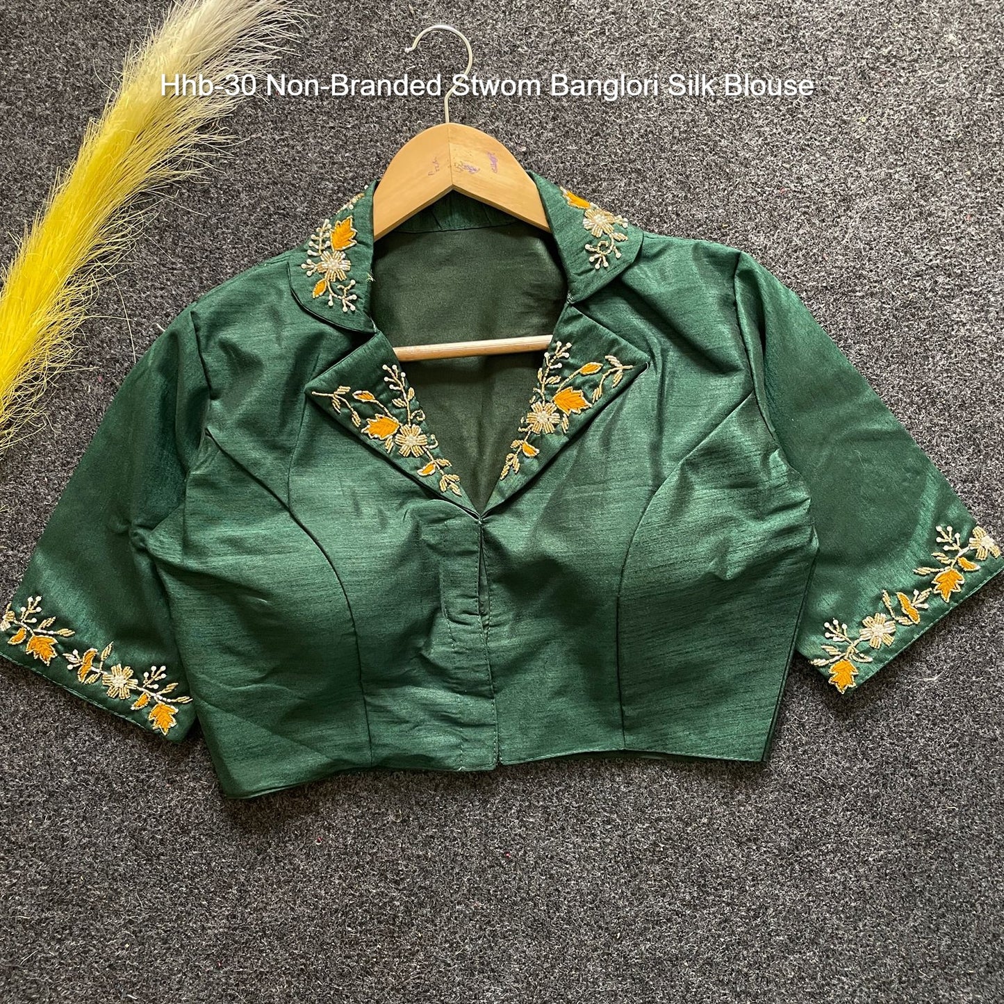 Hhb-30 Non-Branded Stwom Banglori Silk Blouse