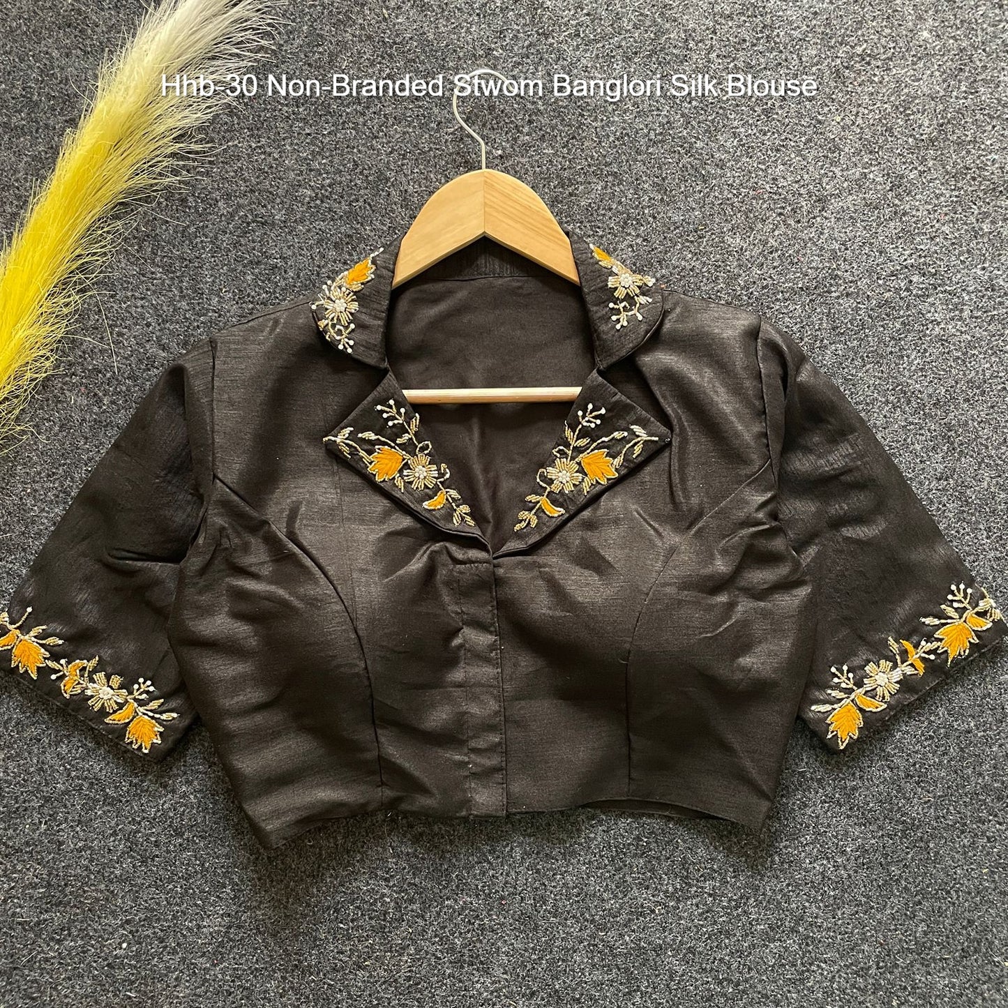 Hhb-30 Non-Branded Stwom Banglori Silk Blouse