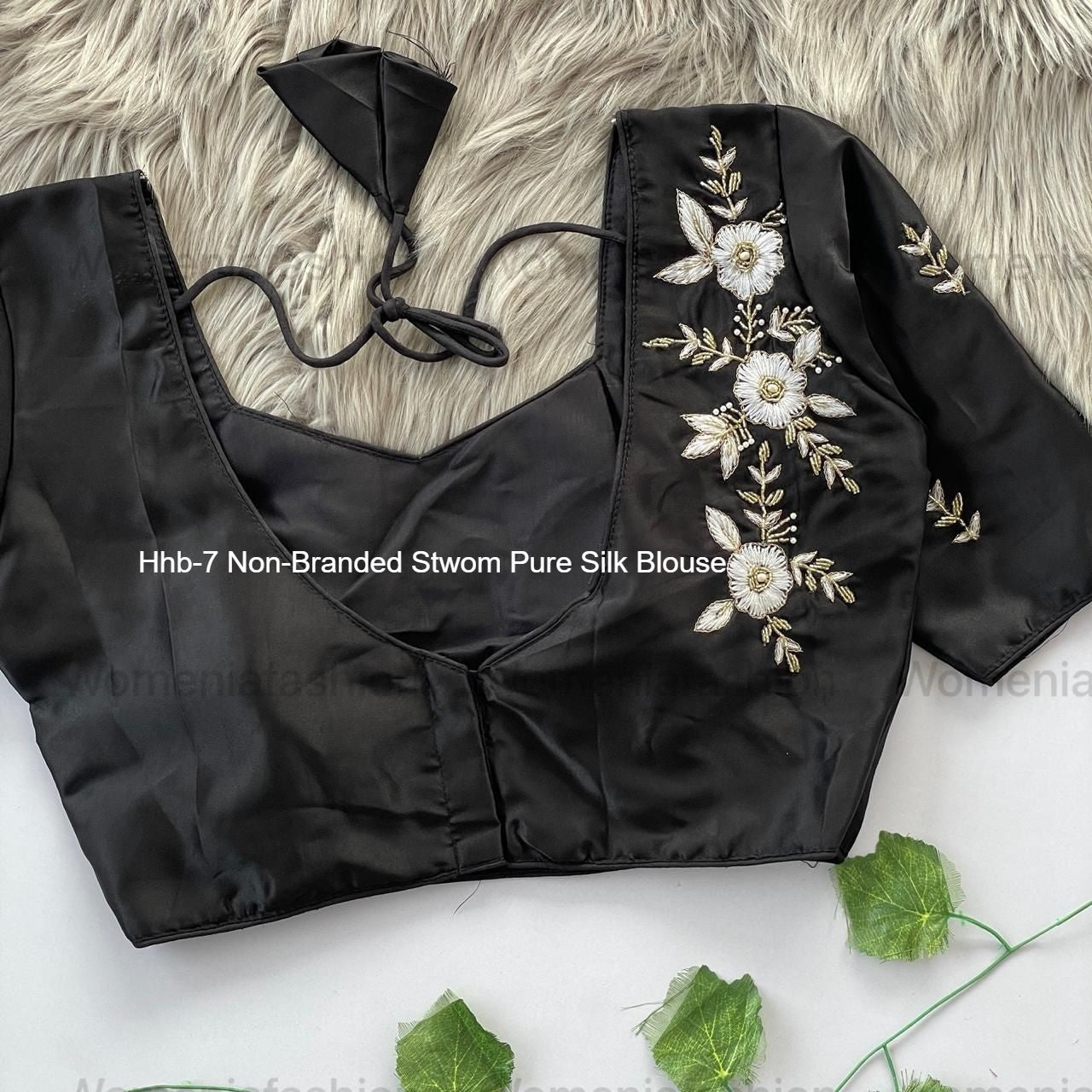 Hhb-7 Non-Branded Stwom Pure Silk Blouse
