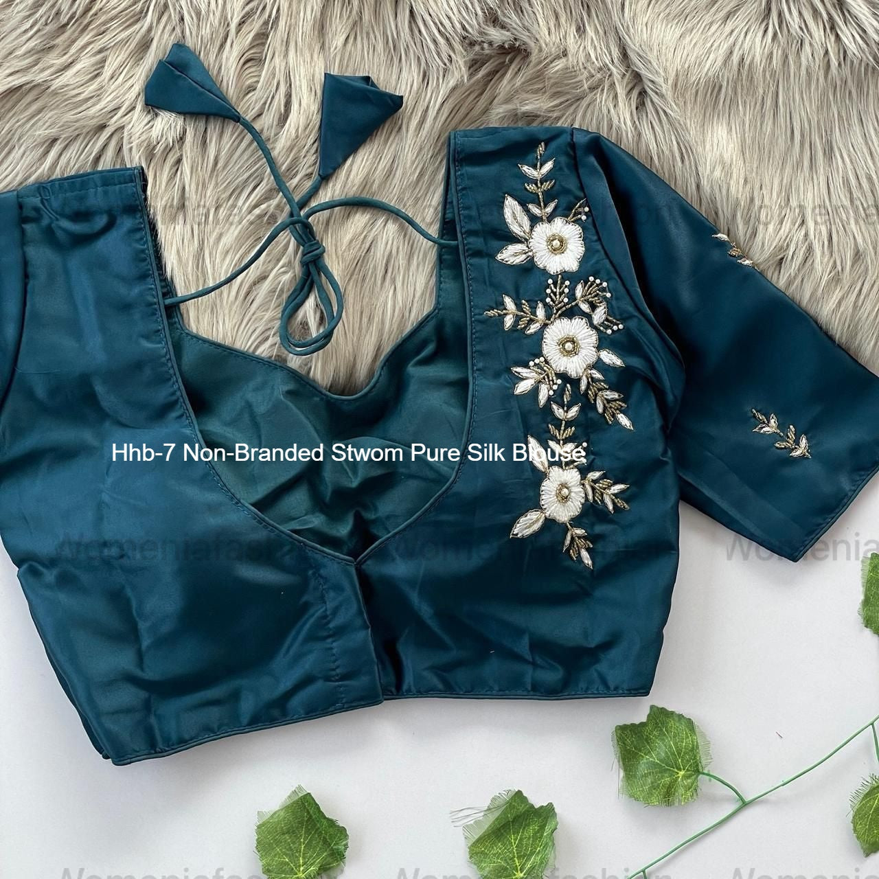 Hhb-7 Non-Branded Stwom Pure Silk Blouse