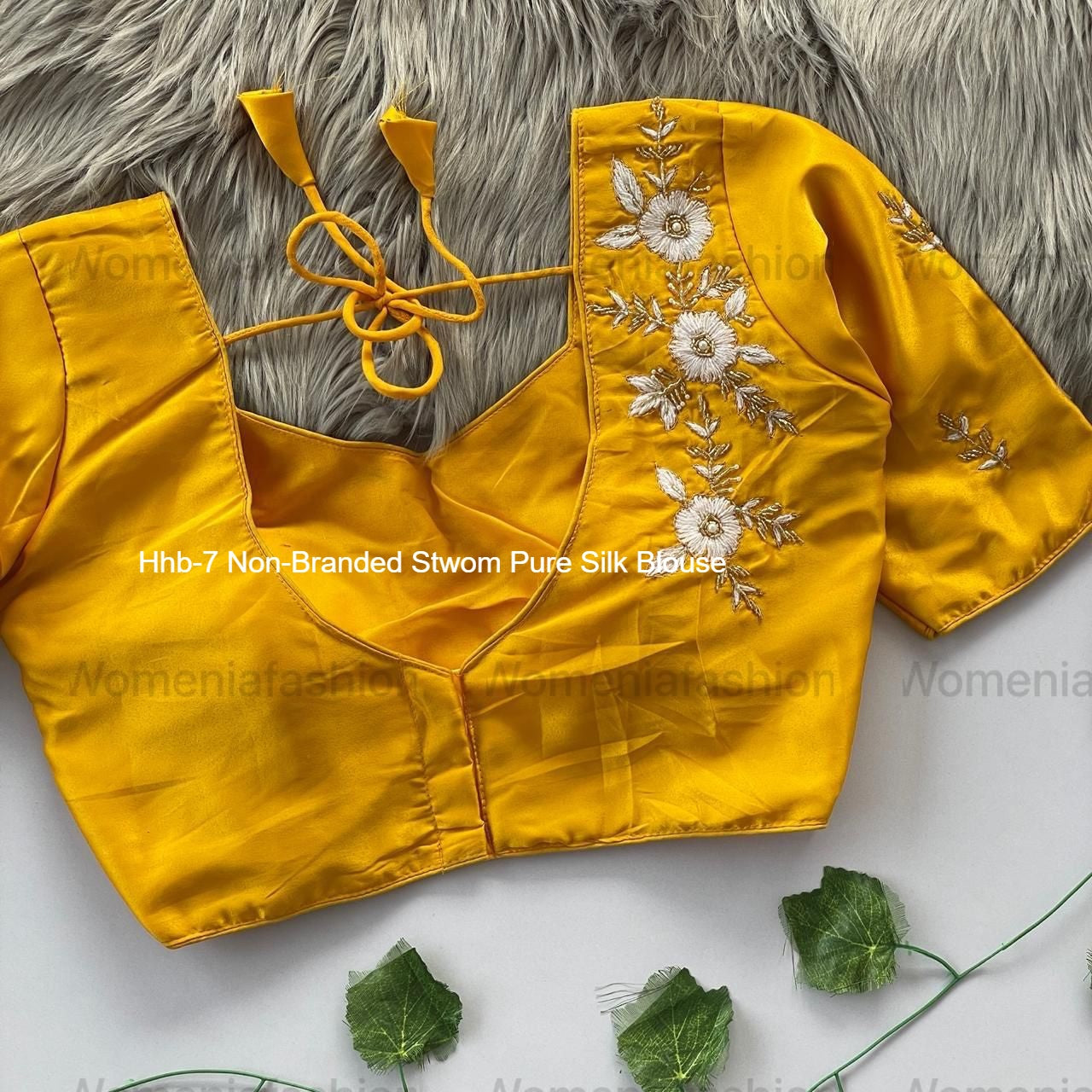 Hhb-7 Non-Branded Stwom Pure Silk Blouse