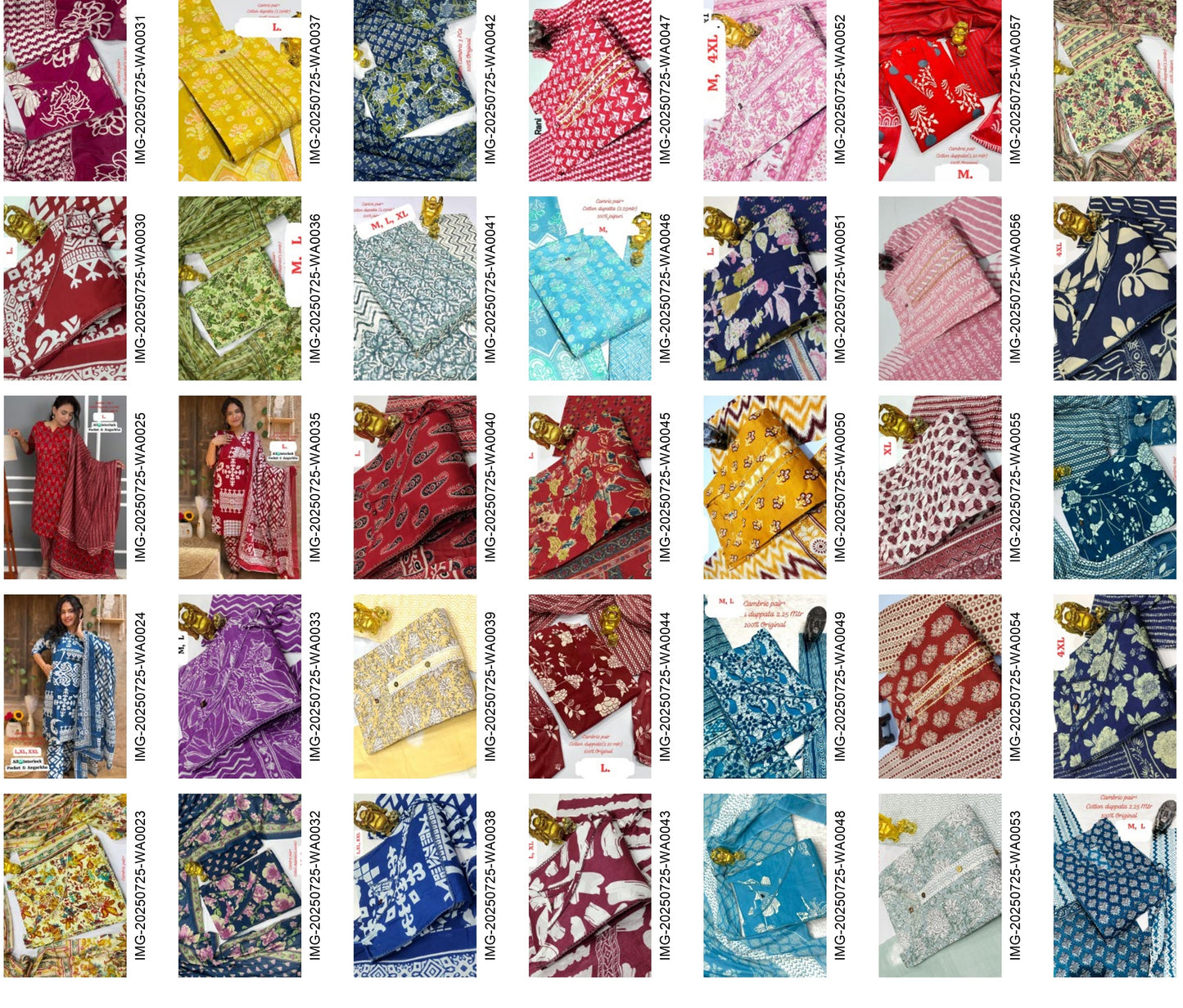 Hi V Neck Non-Branded Stpmr Cotton Readymade Suits