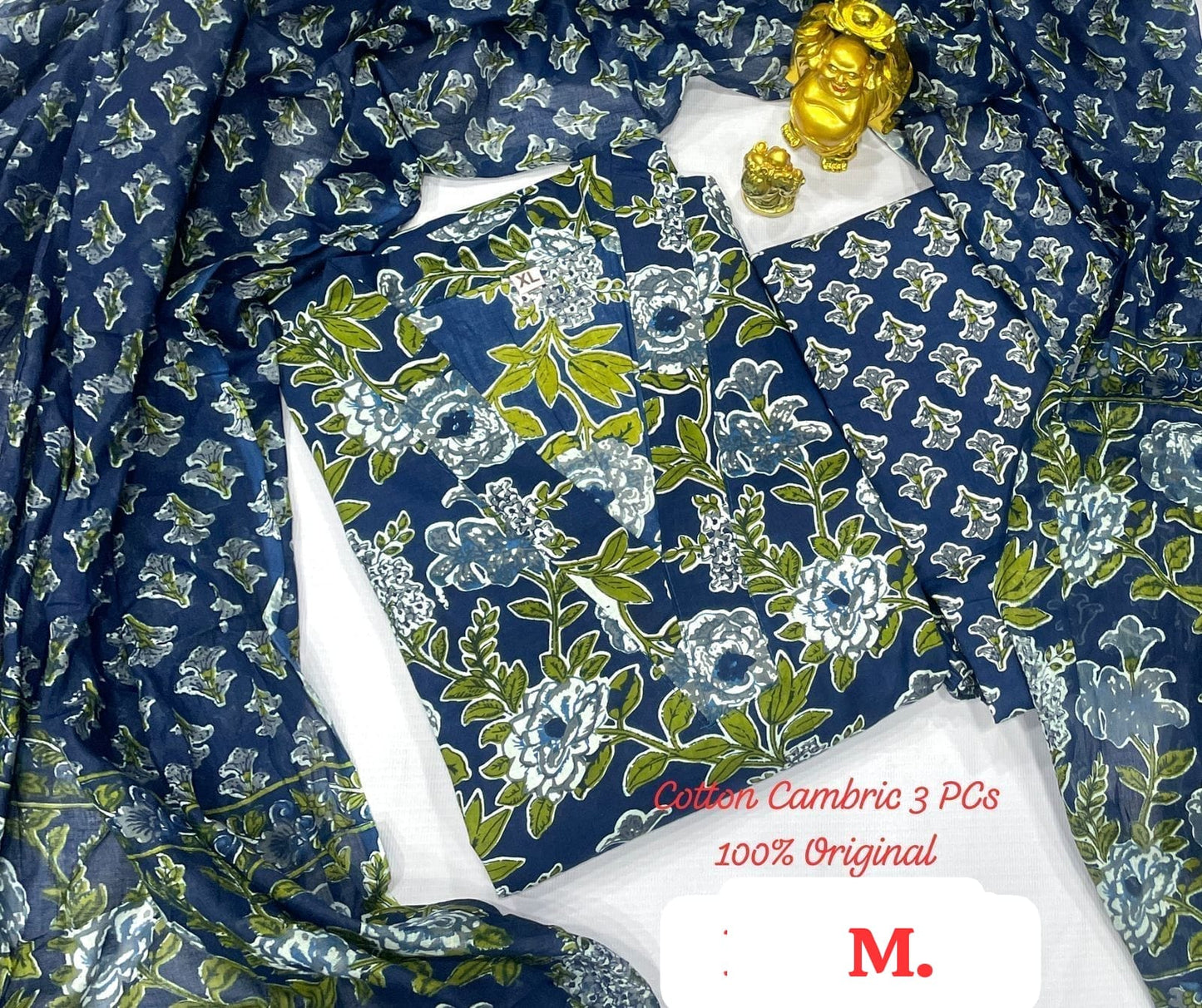 Hi V Neck Non-Branded Stpmr Cotton Readymade Suits