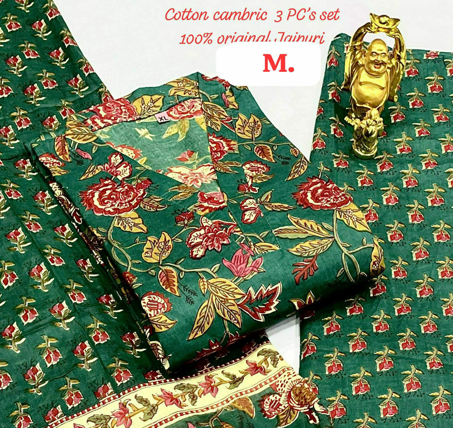 Hi V Neck Non-Branded Stpmr Cotton Readymade Suits