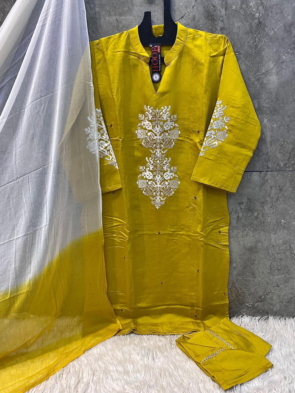 Ht-78A Hoor Tex Silk Pakistani Readymade Suits