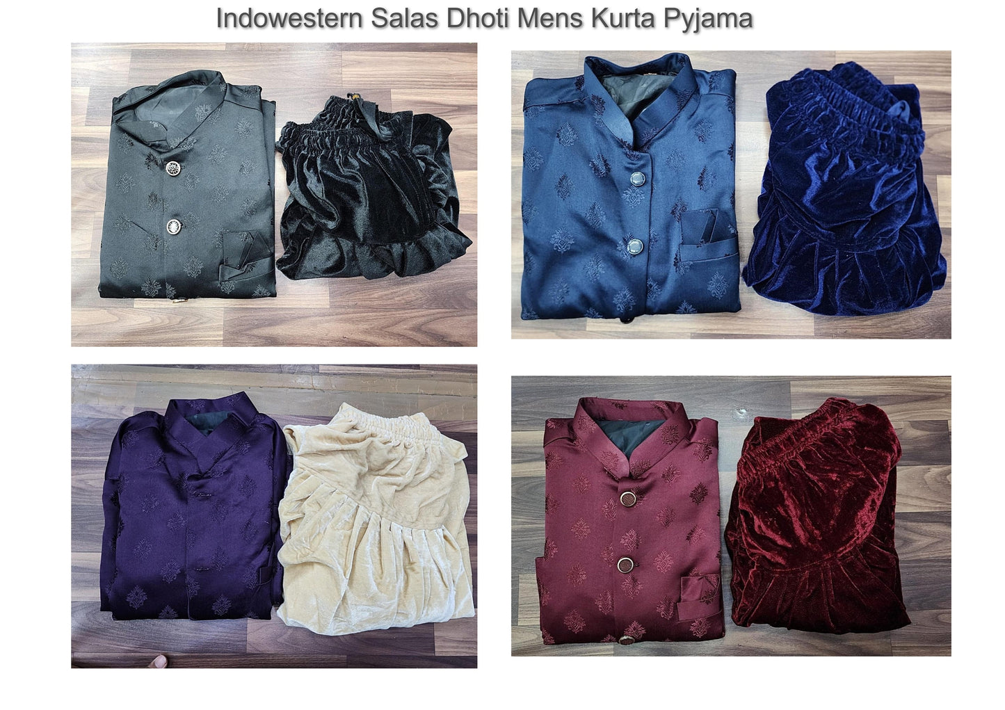 Indowestern Salas Dhoti Mens Kurta Pyjama