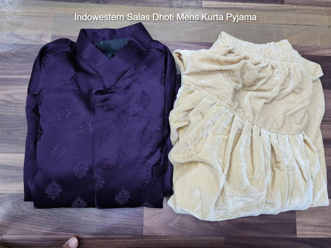 Indowestern Salas Dhoti Mens Kurta Pyjama