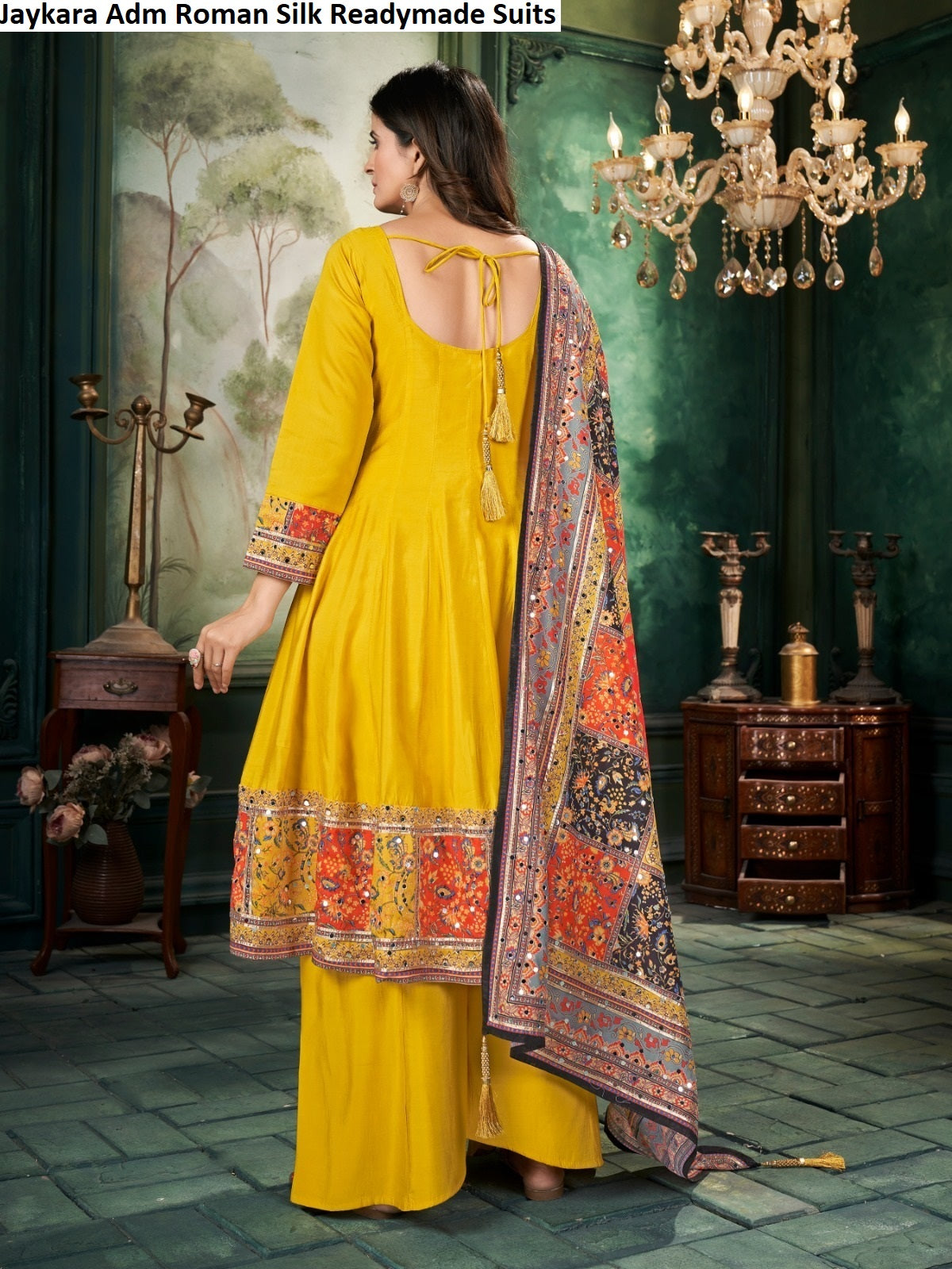 Jaykara Adm Roman Silk Readymade Suits