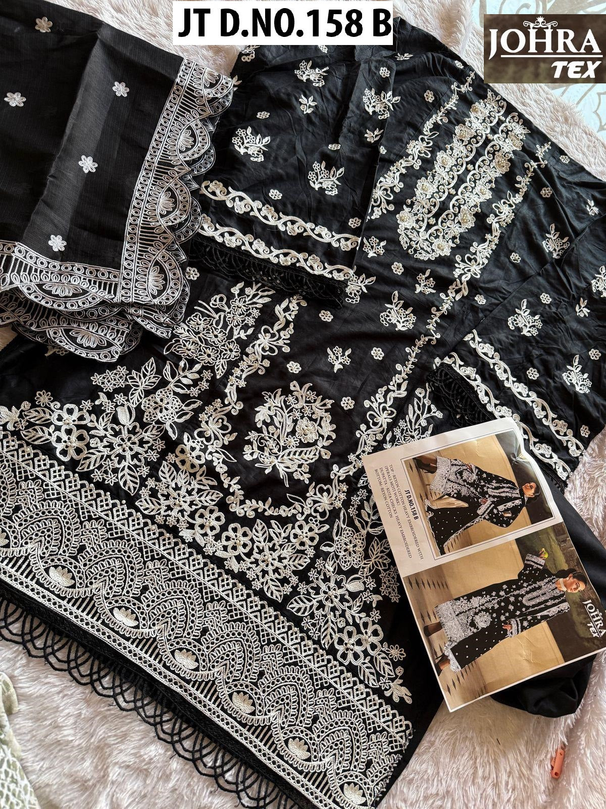 Jt-158 B Johra Tex Rayon Pakistani Salwar Suits