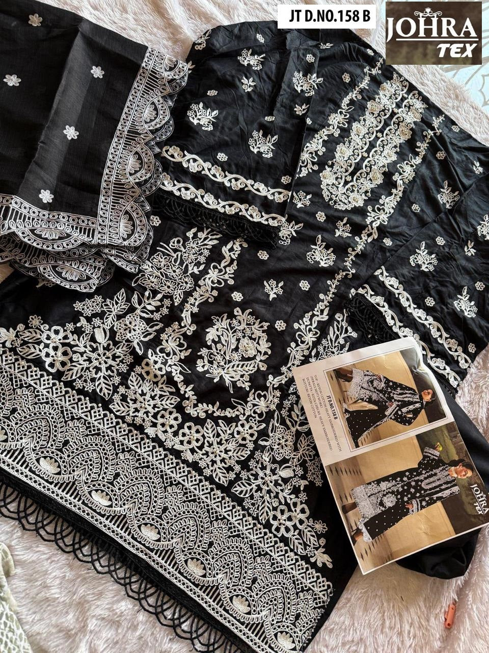 Jt-158B Johra Tex Rayon Pakistani Salwar Suits