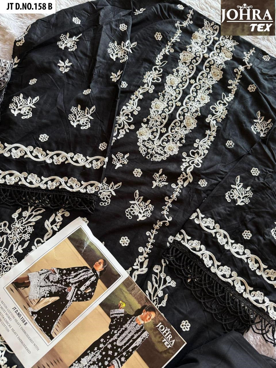 Jt-158B Johra Tex Rayon Pakistani Salwar Suits