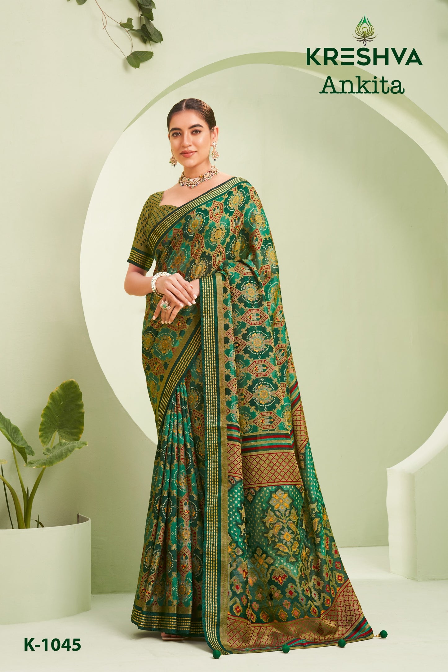 K1045 Ankita Kreshva Georgette Sarees