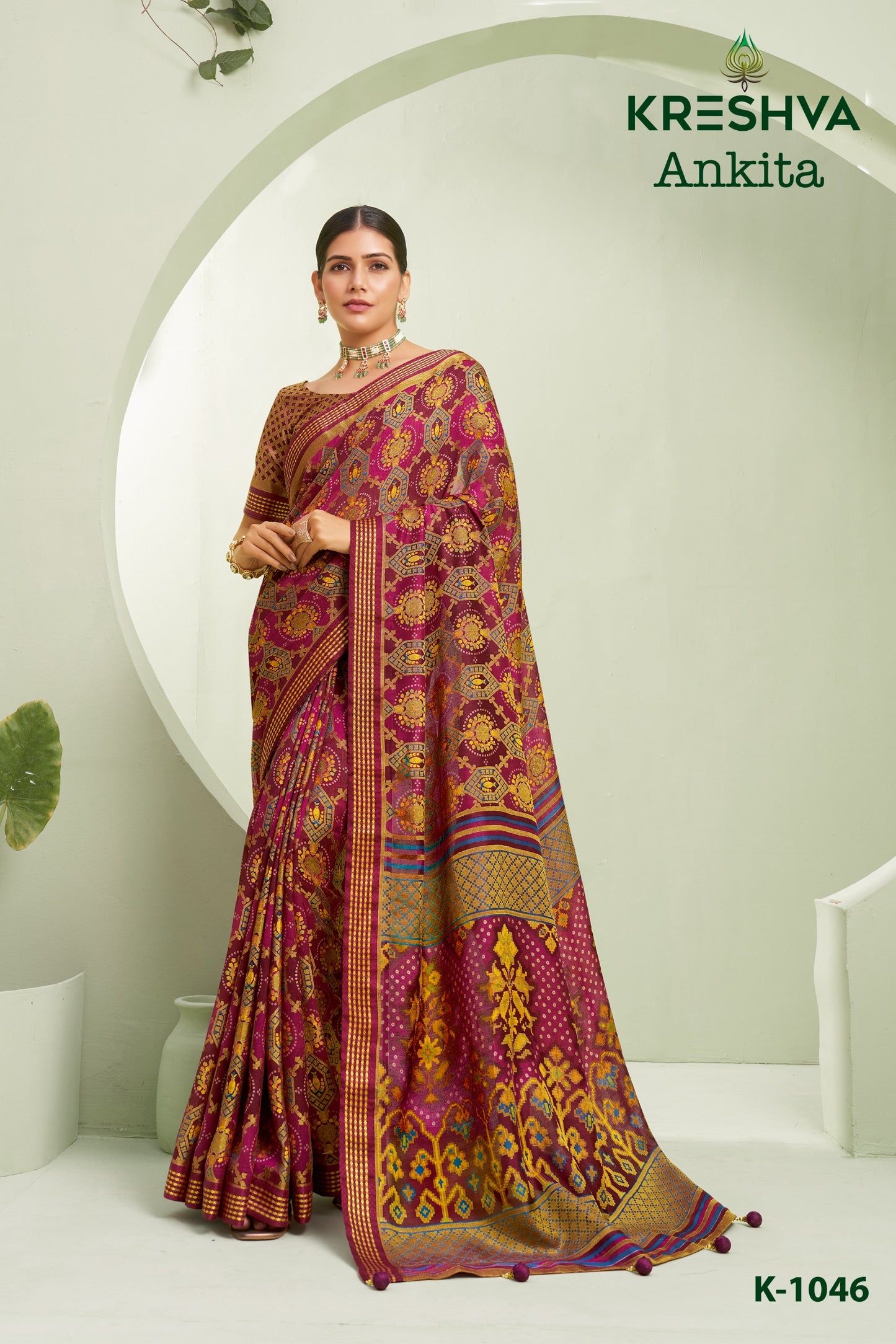K1046 Ankita Kreshva Georgette Sarees