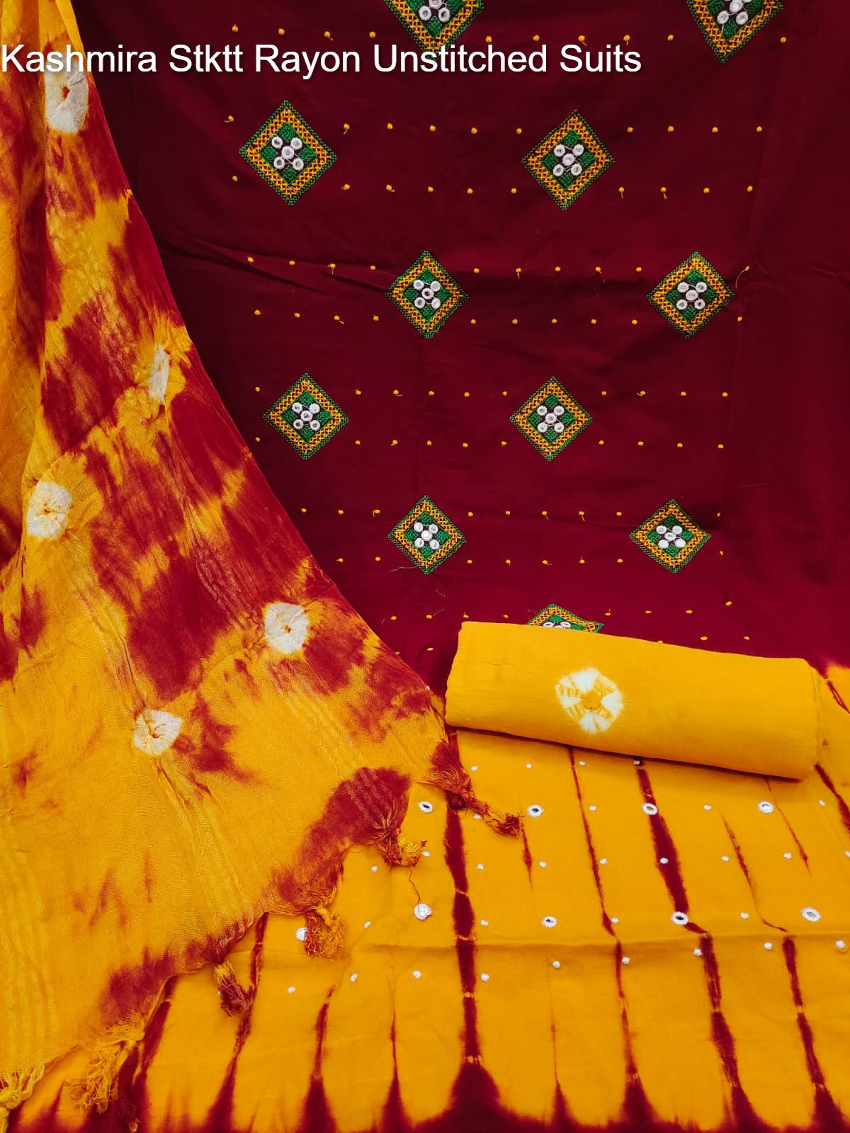 Kashmira Stktt Rayon Unstitched Suits
