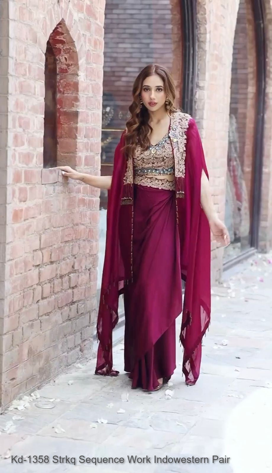 Kd-1358 Strkq Sequence Work Indowestern Pair
