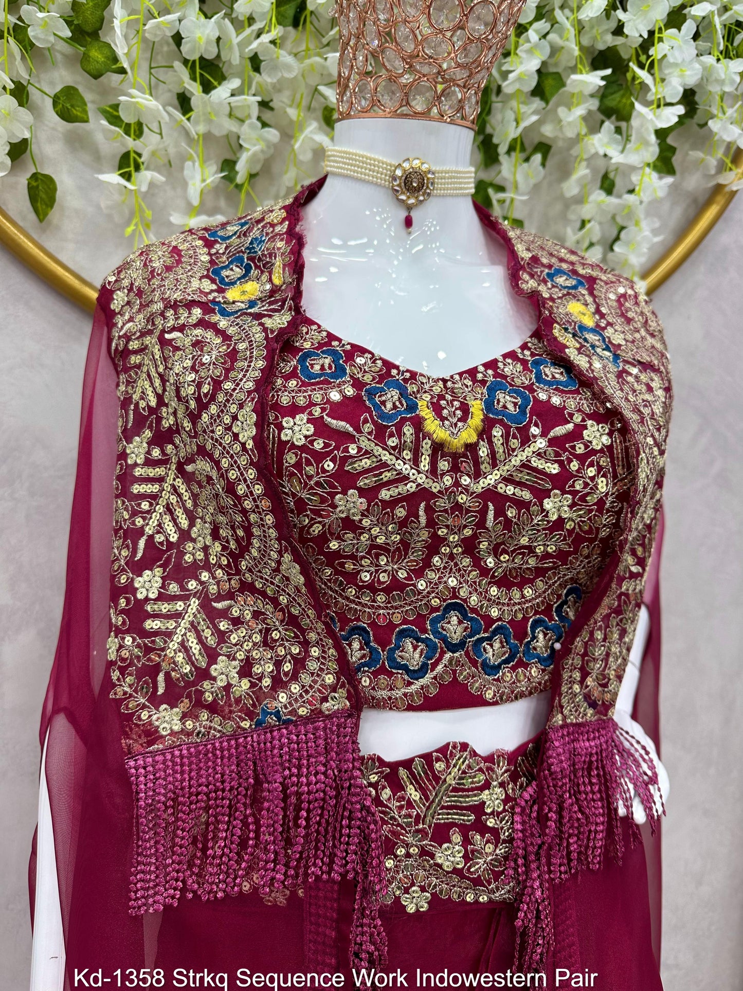 Kd-1358 Strkq Sequence Work Indowestern Pair