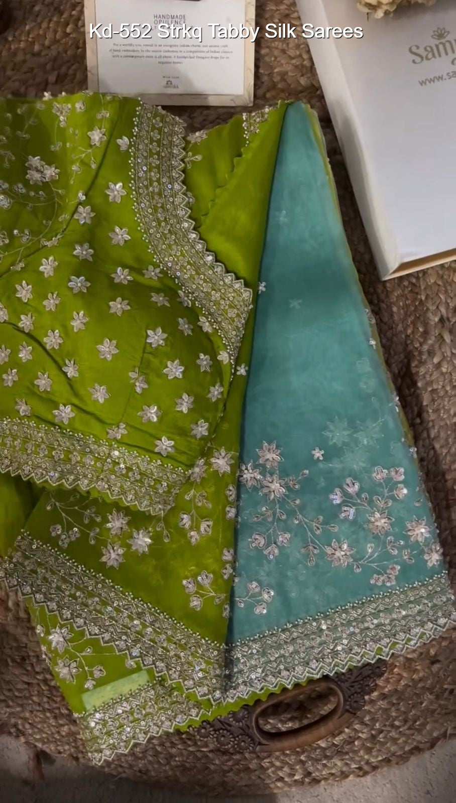 Kd-552 Strkq Tabby Silk Sarees