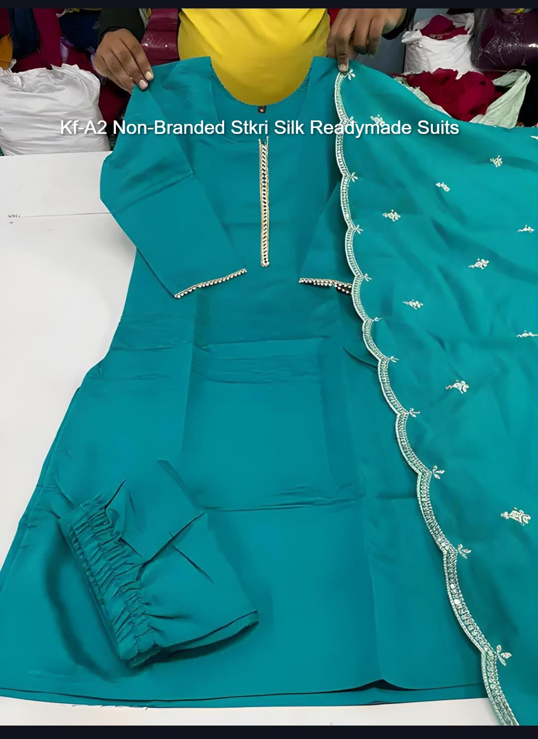 Kf-A2 Non-Branded Stkri Silk Readymade Suits