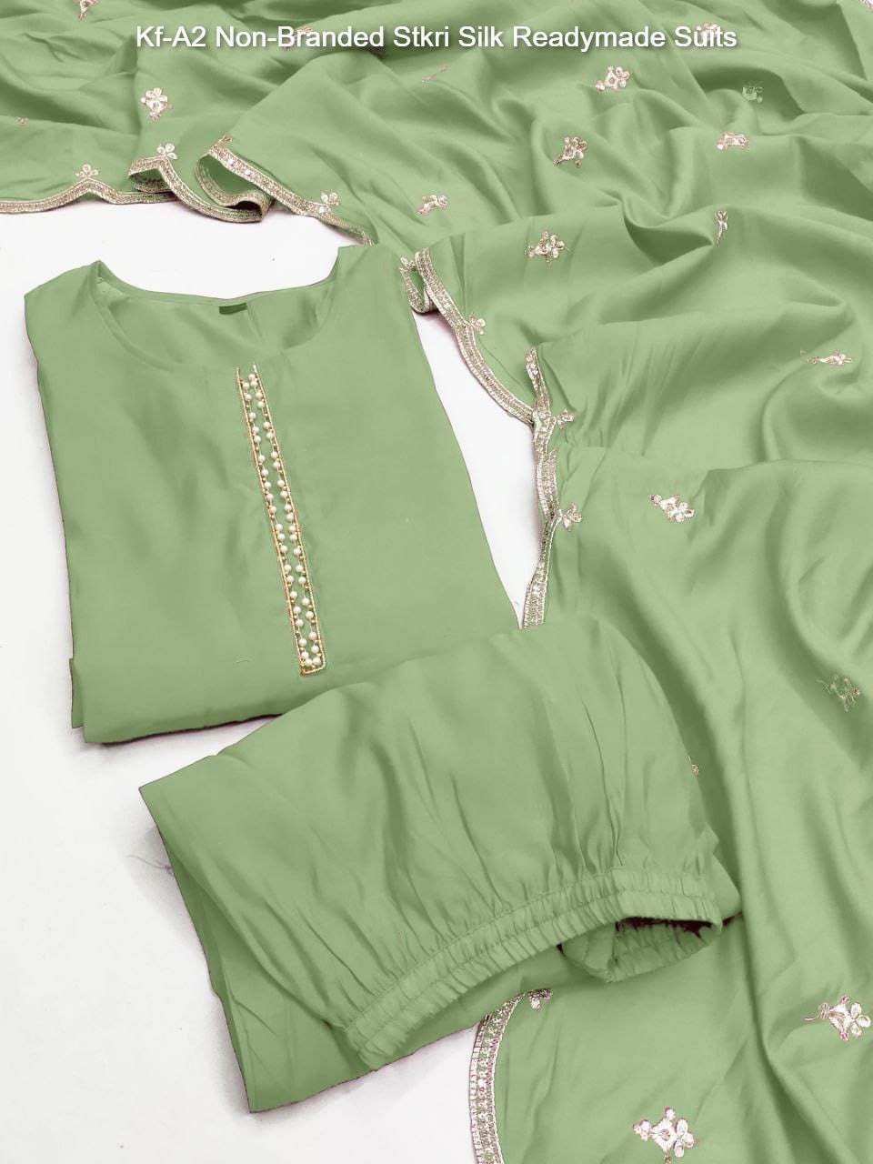 Kf-A2 Non-Branded Stkri Silk Readymade Suits