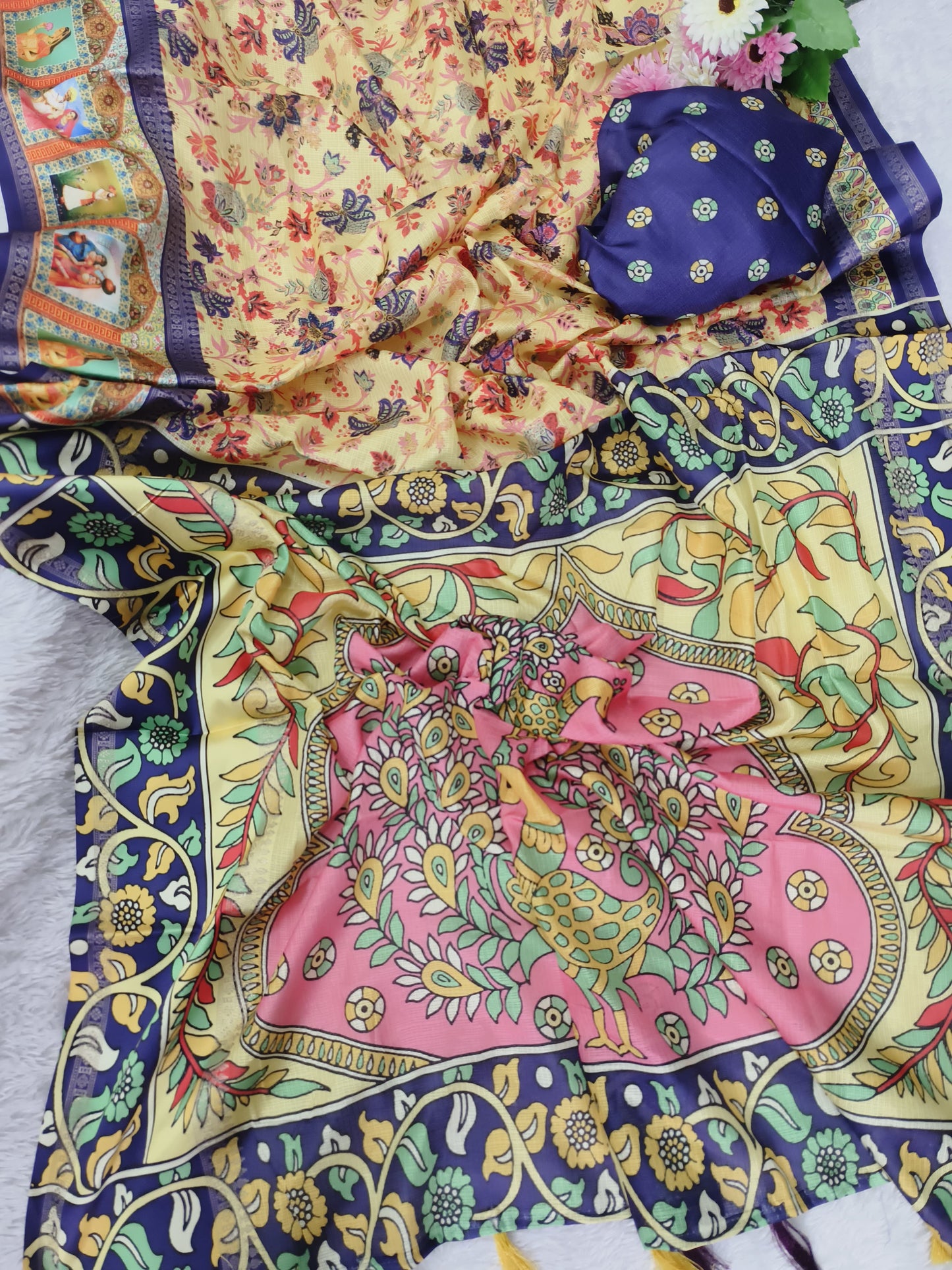 Kota Musterd 3 Of Silk Sarees