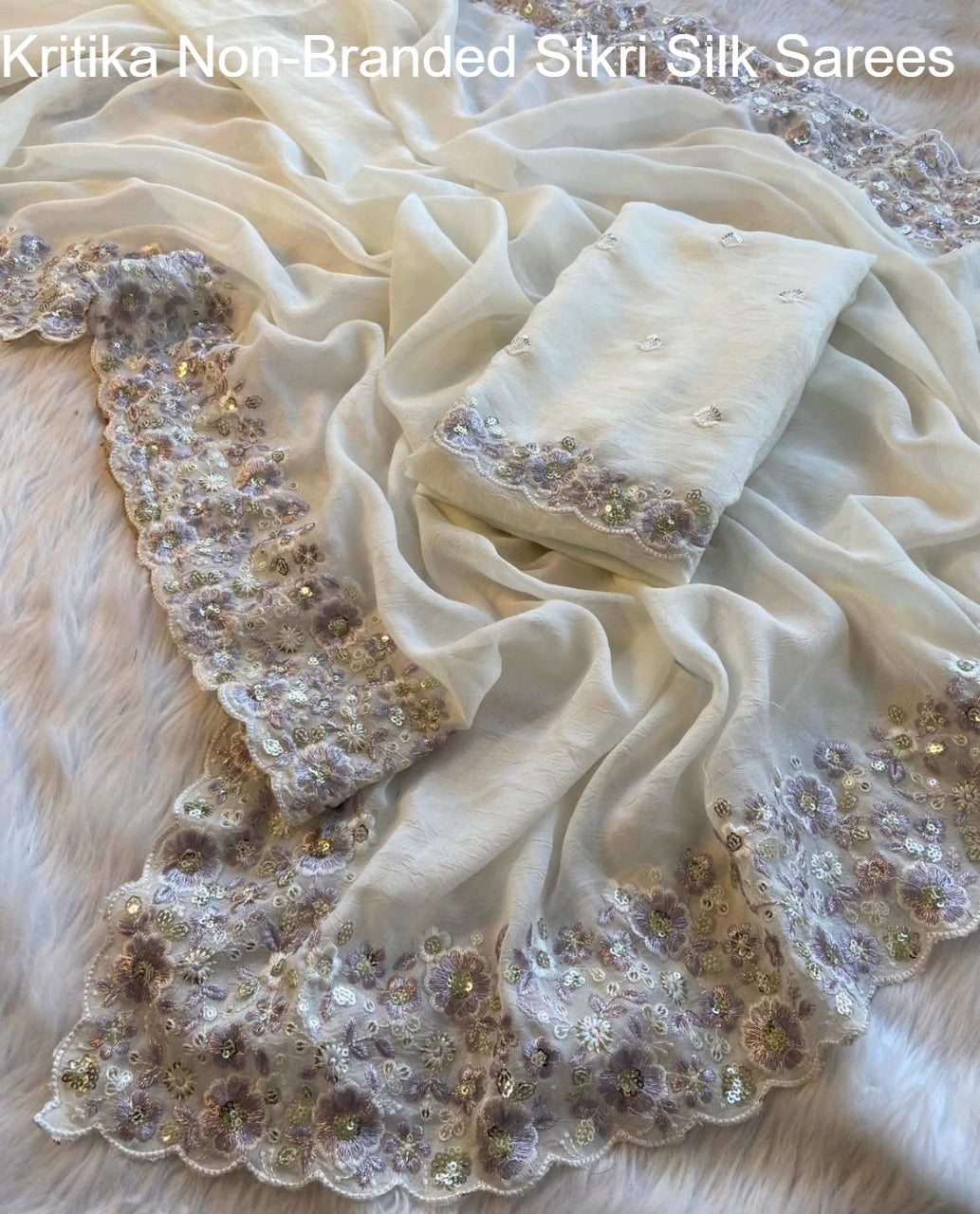 Kritika Non-Branded Stkri Silk Sarees