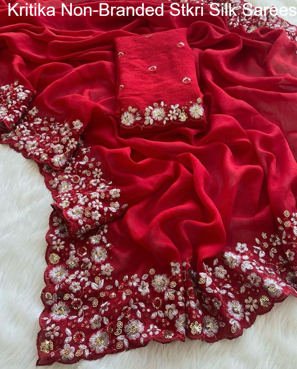 Kritika Non-Branded Stkri Silk Sarees