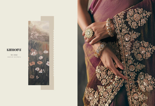 Ks-5562 Silsila Kimora Premium Sarees