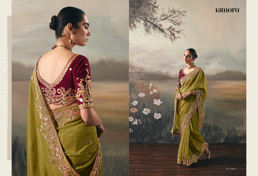 Ks-5563 Silsila Kimora Premium Sarees