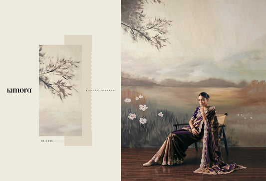 Ks-5565 Silsila Kimora Premium Sarees