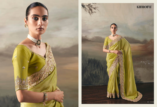 Ks-5568 Silsila Kimora Premium Sarees
