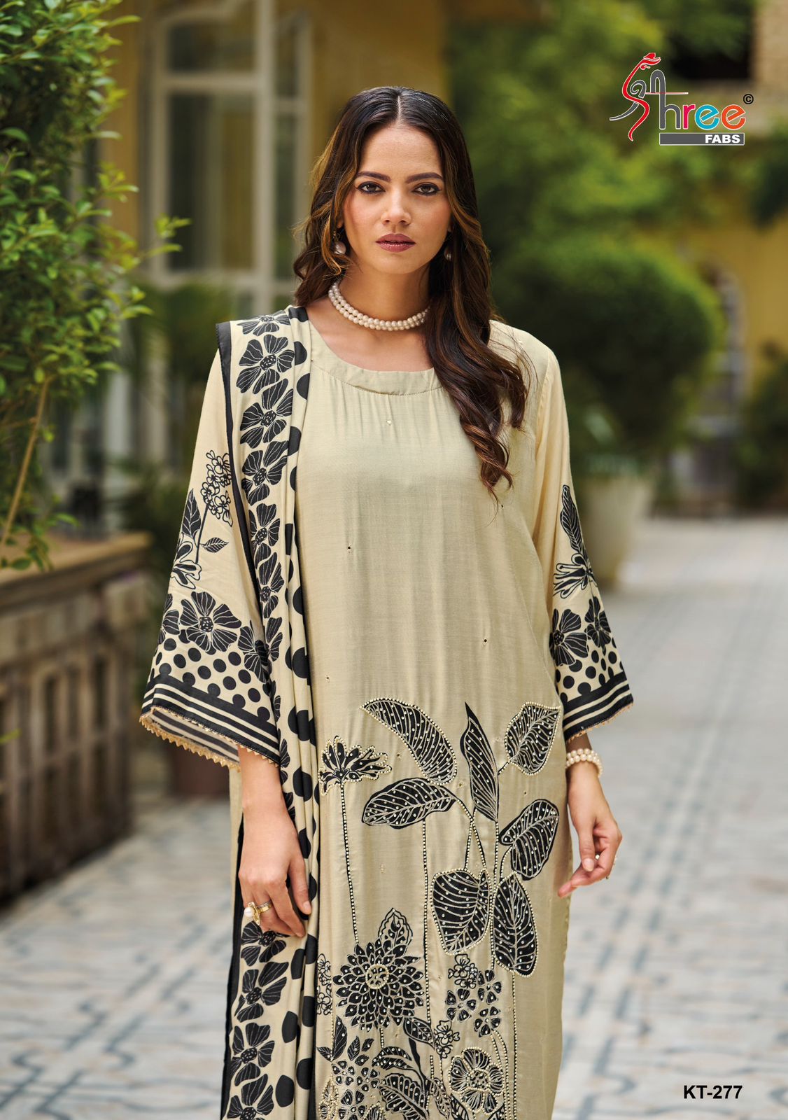Kt-277 Shree Fabs Printed Karachi Unstitched Suits