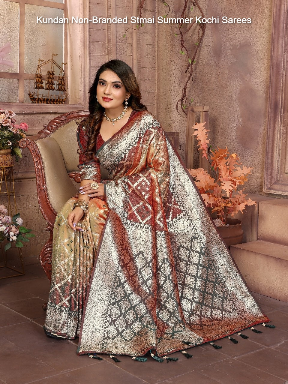 Kundan Non-Branded Stmai Summer Kochi Sarees