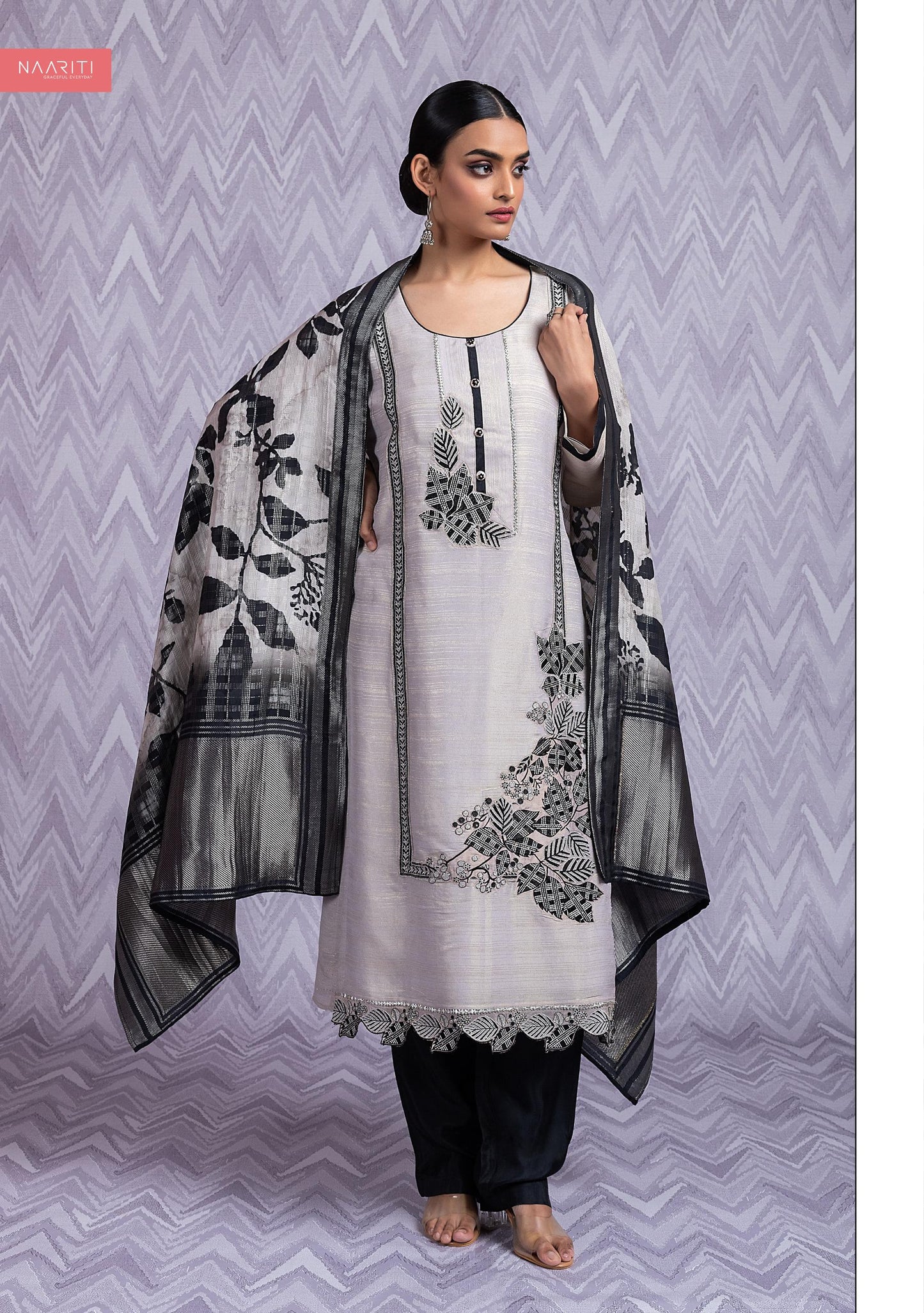 Laya Naariti Hand Work Unstitched Suits