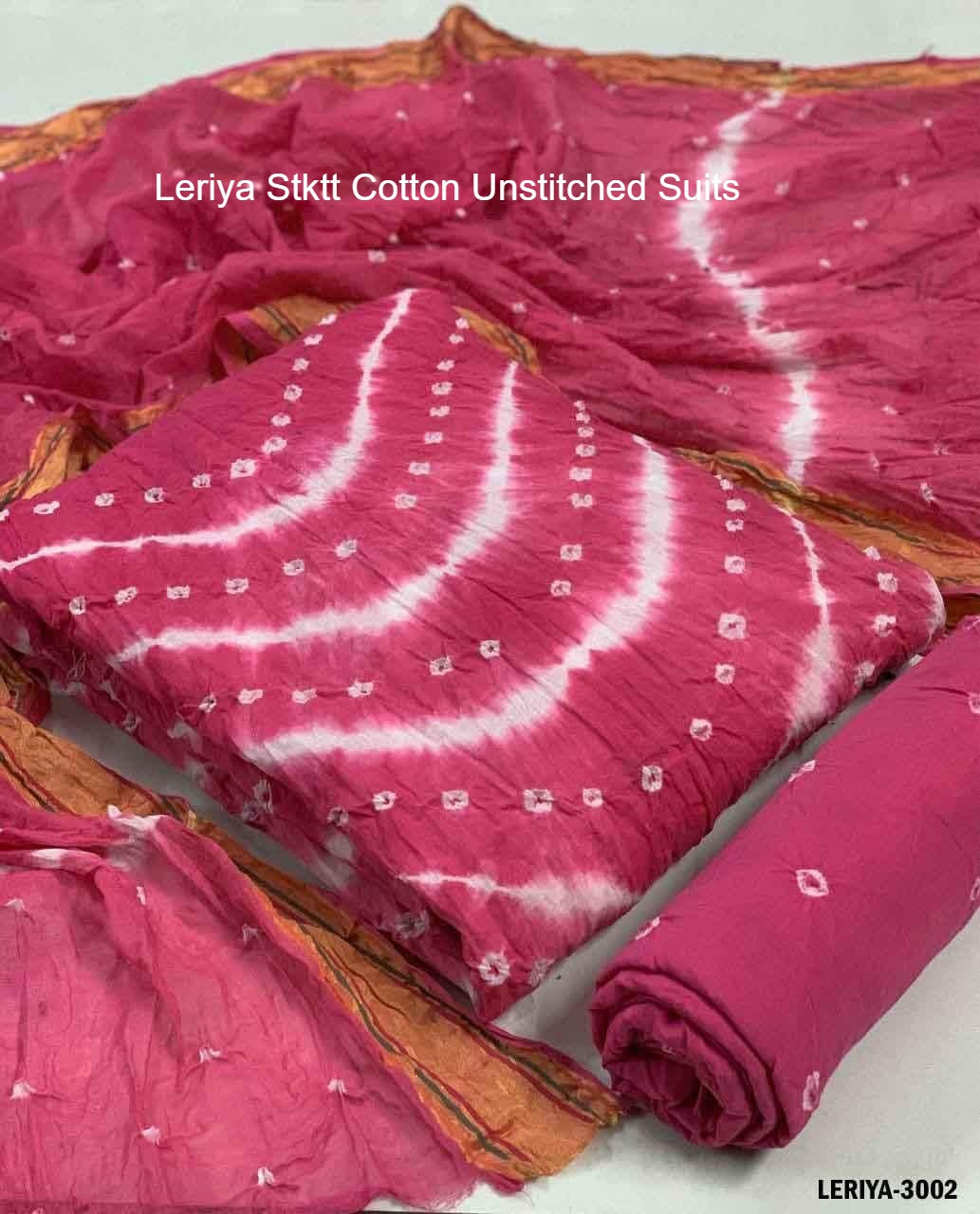 Leriya Stktt Cotton Unstitched Suits