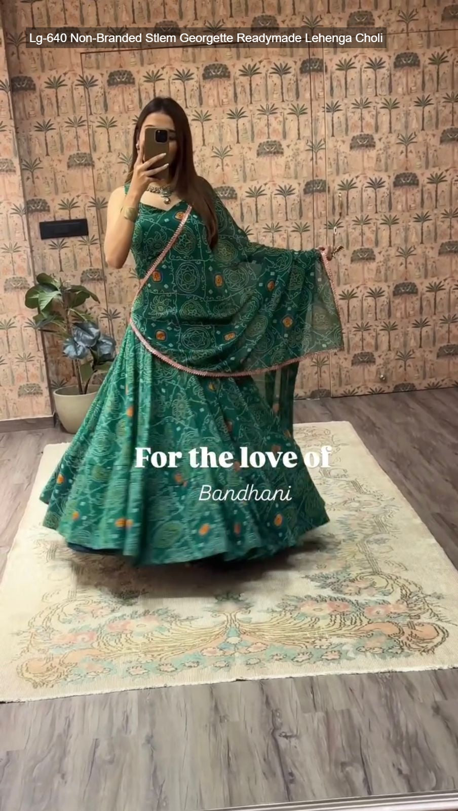 Lg-640 Non-Branded Stlem Georgette Readymade Lehenga Choli