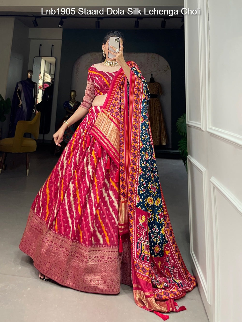 Lnb1905 Staard Dola Silk Lehenga Choli