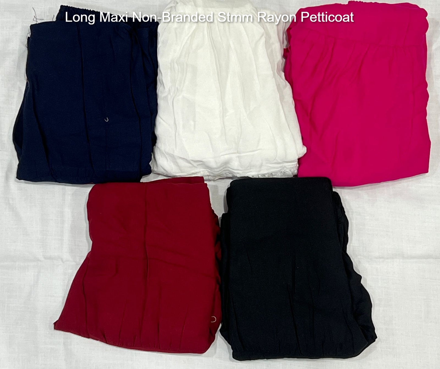 Long Maxi Non-Branded Stmm Rayon Petticoat