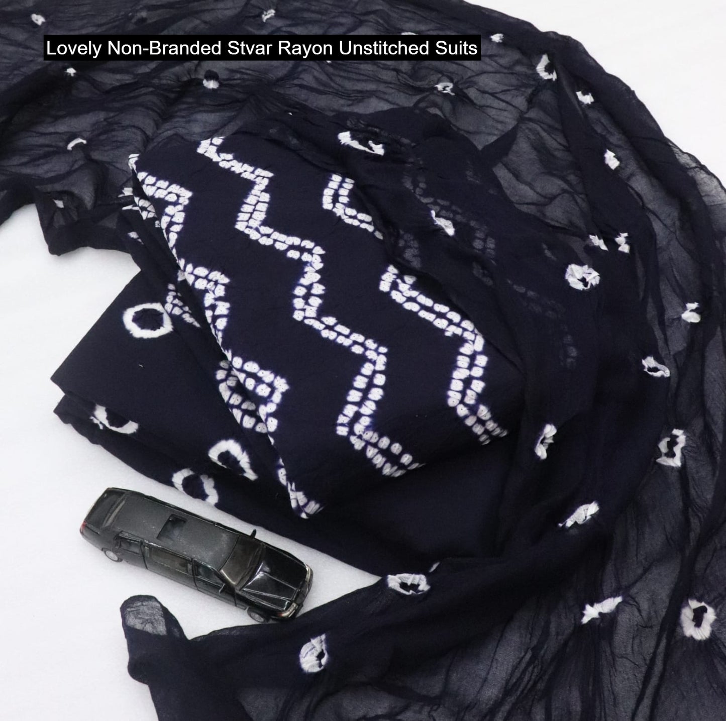 Lovely Non-Branded Stvar Rayon Unstitched Suits