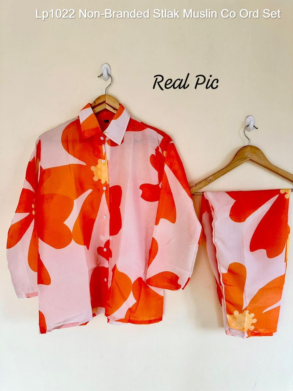 Lp1022 Non-Branded Stlak Muslin Co Ord Set