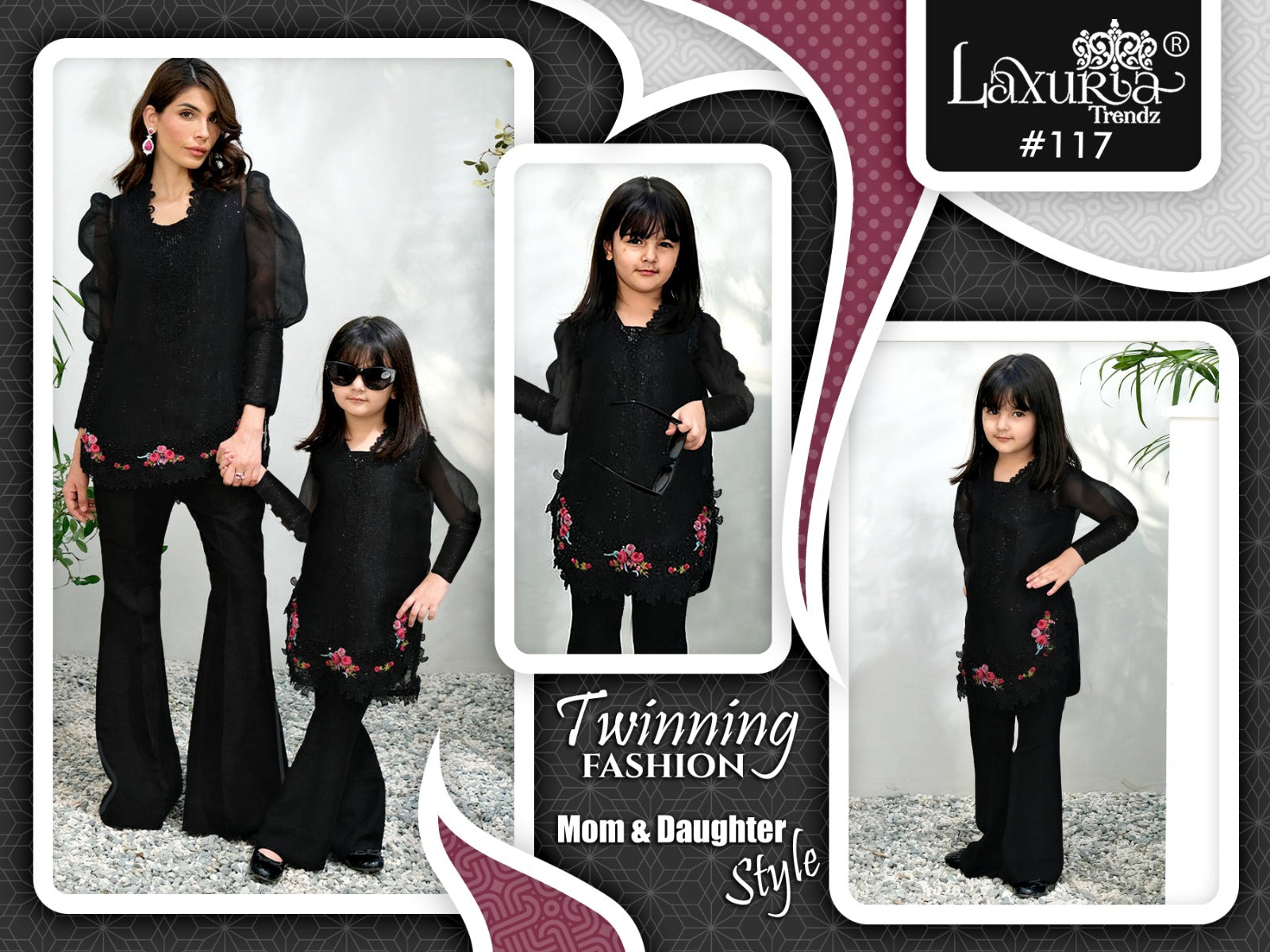 Lt-117 Laxuria Trendz Girls Co-Ord Set